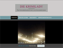 Tablet Screenshot of krimilady.de